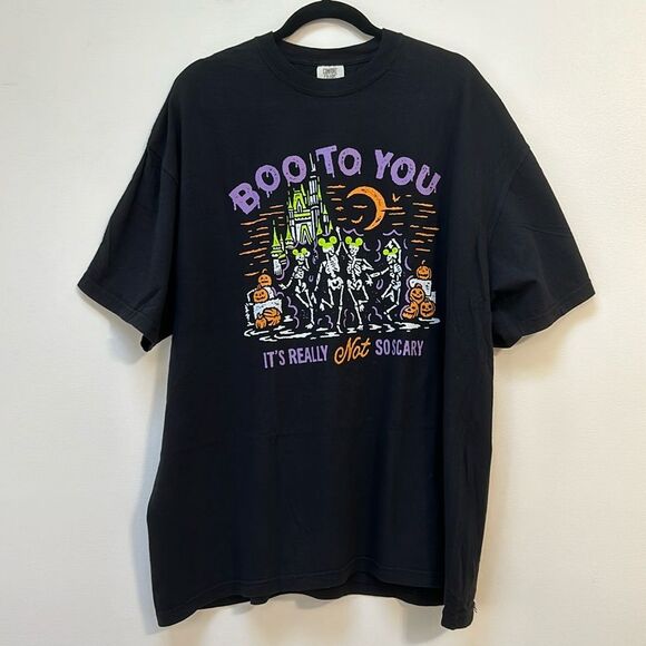 Disney World Boo To You Shirt MNSSHP Halloween Magic Kindgom Size 2XL New - Picture 2 of 5